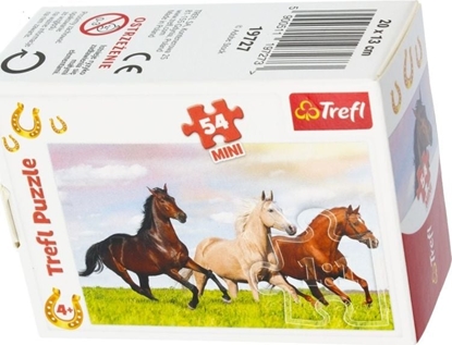 Изображение Trefl PUZZLE 54EL TREFL 19727 MINI SWIAT KONI PUD