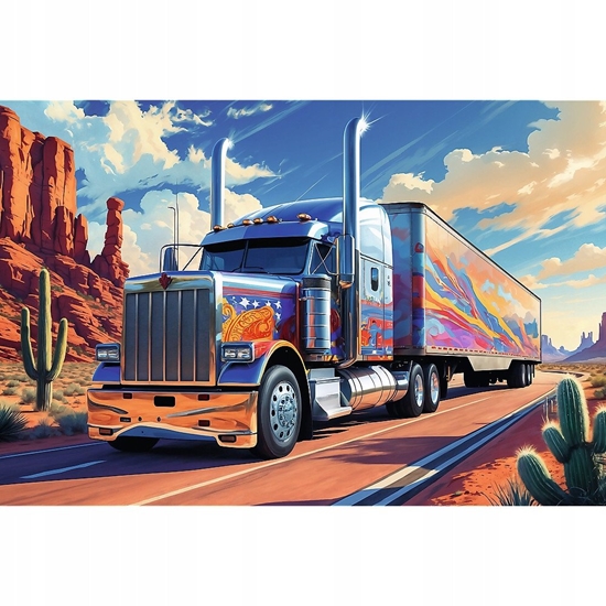 Изображение Trefl Puzzle Ciarówka w trasie 160 elementów (15413)