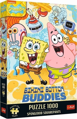 Picture of Trefl Puzzle Premium Plus Quality SpongeBob Kanciastoporty 1000 elementów (12081)