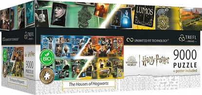 Picture of Trefl Puzzle Prime 9000 el. The Houses of Hogwarts 81023 TREFL