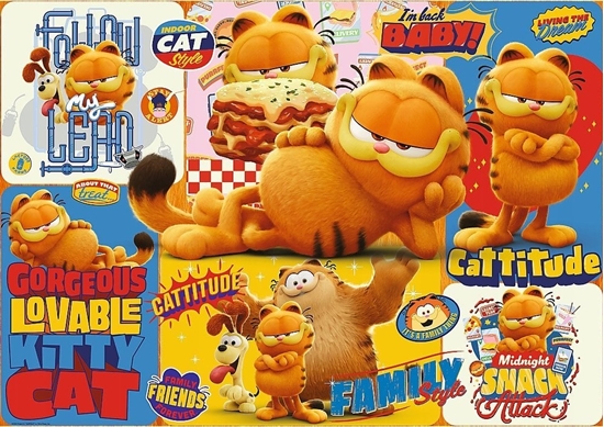Изображение Trefl Puzzle Przygody Garfielda 1000 elementów (10935)