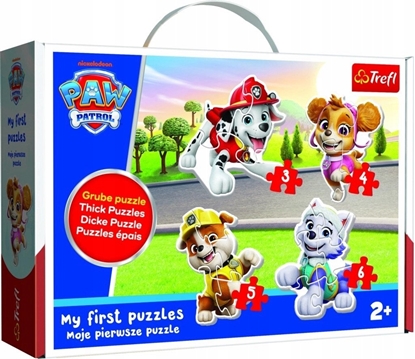 Изображение Trefl Puzzle Psi Patrol Baby Classic - Kochane pieski - cznie 18 elementów (36136)