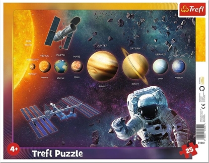 Изображение Trefl Puzzle ramkowe 25 Ukad Soneczny