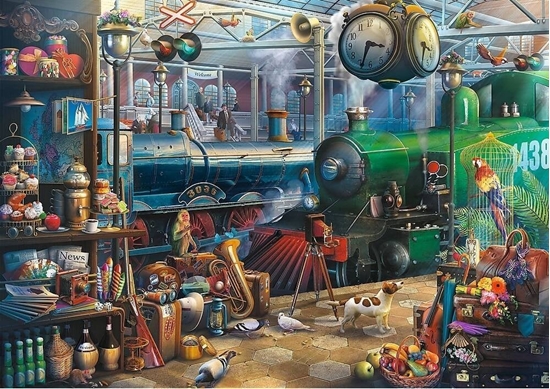 Изображение Trefl Puzzle Stacja kolejowa 6000 elementów (65004)