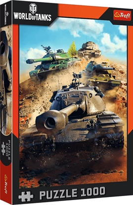 Изображение Trefl Puzzle World of Tanks: Czogi w boju 1000 elementów (10943)