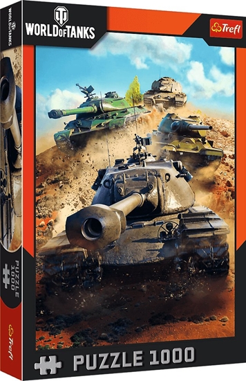 Изображение Trefl Puzzle World of Tanks: Czogi w boju 1000 elementów (10943)