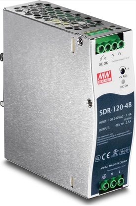 Изображение Trendnet DIN Rail 48V 120W Supply for TI-PG541