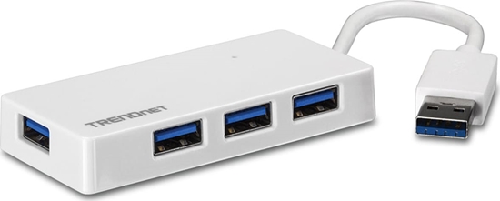 Picture of Trendnet USB-HUB 4-port High Speed USB 3.0 Mini ohne NT