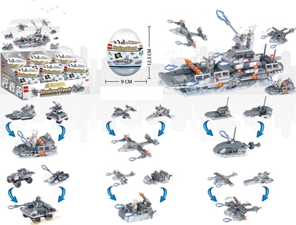 Attēls no Trifox KLOCKI W JAJKU POJAZDY