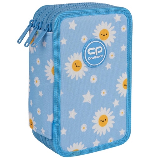 Picture of Triple decker pencil case with equipment CoolPack Jumper 3 DAISY SUN