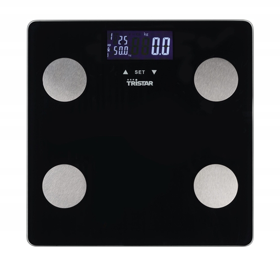 Picture of Tristar Personal Scale | WG-2442 | Maximum weight (capacity) 150 kg | Accuracy 100 g | Body Mass Index (BMI) measuring | Black