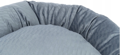 Attēls no Trixie Alena bed, round, ø 50 cm, blue-grey