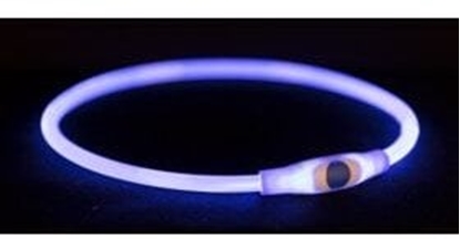 Attēls no Trixie Flash light ring USB, LXL: 65 cm/ø 8 mm, blå
