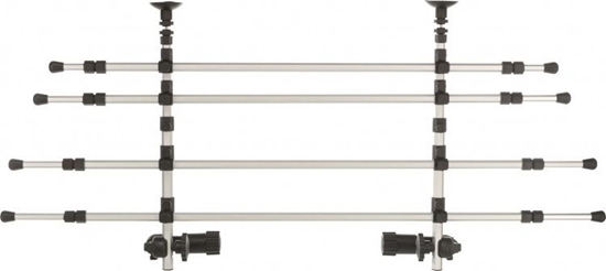 Изображение Trixie Krata do samochodu S: 113180 cm W: 4660 cm, srebrno/czarna