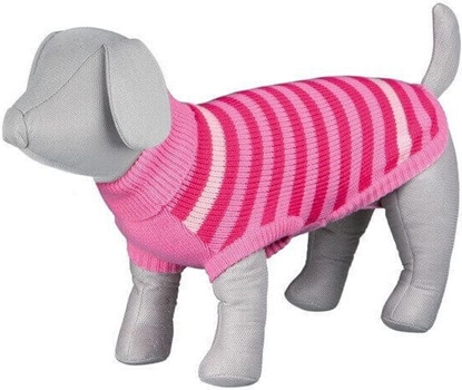 Attēls no Trixie Sweterek dla psa Barrie, XXS: 24 cm, róowy