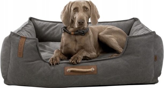 Picture of Trixie TRIXIE BE NORDIC, Nest pet bed, Indoor, Dog, Grey, Rectangular, Monochromatic