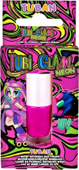 Picture of TUBAN Lakier do paznokci Tubi Glam - róowy neon 5ml