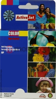 Изображение Tusz Activejet tusz AH-703CR / CD888AE nr 703C (color)