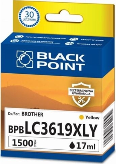 Изображение Tusz Black Point BPBLC3219XLY (zastpuje Brother LC-3219XLY)
