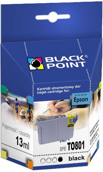 Изображение Tusz Black Point tusz BPE T0801 / C13T08014010 (black)