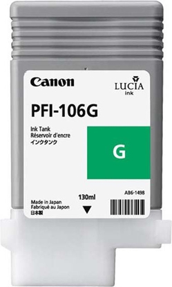 Picture of Tusz Canon oryginalny tusz PFI106G, green (6628B001)