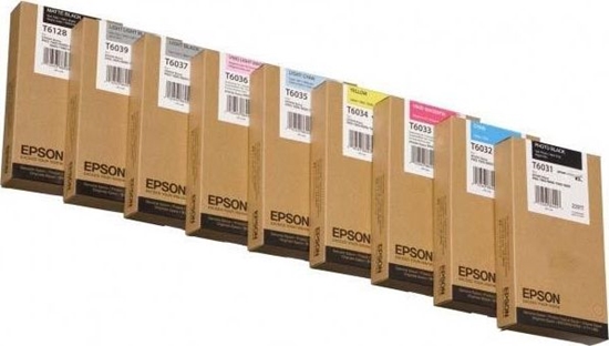 Picture of Tusz Epson Epson oryginalny ink / tusz C13T603700, light black, 220ml, Epson Stylus Pro 7800, 7880, 9800, 9880