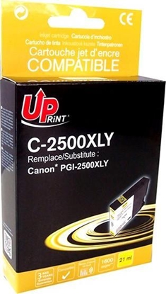 Attēls no Tusz UPrint UPrint kompatybilny ink / tusz z PGI 2500XL, yellow, 1600s, 21ml, C-2500XLY, dla Canon MAXIFY iB4050, MB5050, MB5350