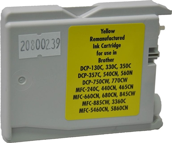 Picture of Tusz V7 Tusz LC-1000Y Yellow (V7-BR1000Y-INK)