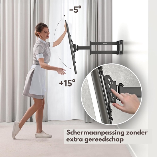 Picture of TV SET ACC WALL MOUNT/40-75"/BLACK M7L-B ONKRON M7L-B (4262392441052)