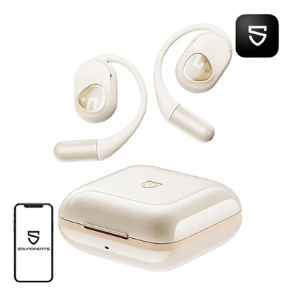 Attēls no TWS Soundpeats GoFree2+ headphones (white)