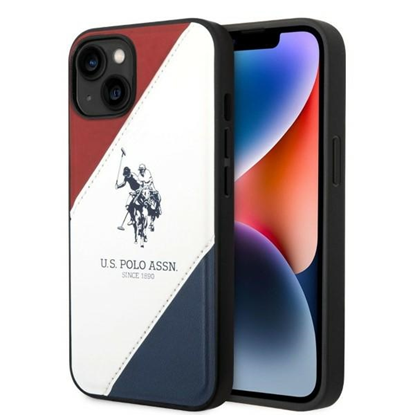 Изображение U.S. Polo PU Leather Double Horse Case for iPhone 