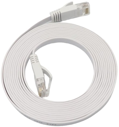 Attēls no U/UTP CAT6A 10M White Flat