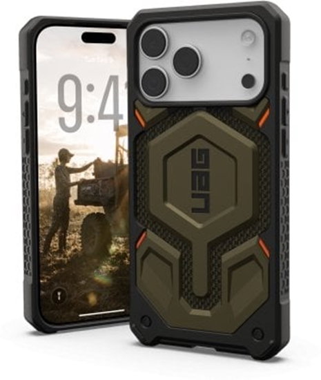 Picture of UAG Monarch Pro - etui do iPhone 17 Pro Max kompatybilne z MagSafe (kevlar element green)