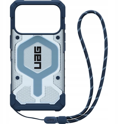 Attēls no UAG Pathfinder Clear MagSafe Bundle - etui do iPhone 17 Pro kompatybilne z MagSafe oraz smycz na nadgarstek (blues)