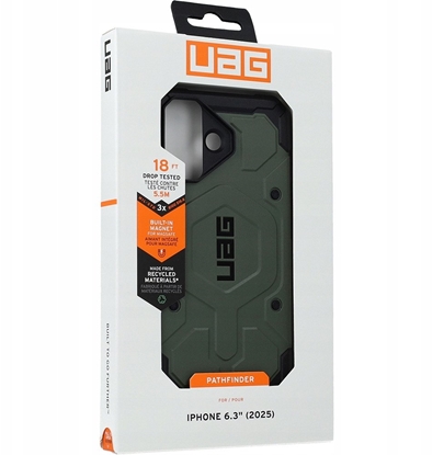 Picture of UAG Pathfinder MagSafe - etui do iPhone 17 kompatybilne z MagSafe (olive)