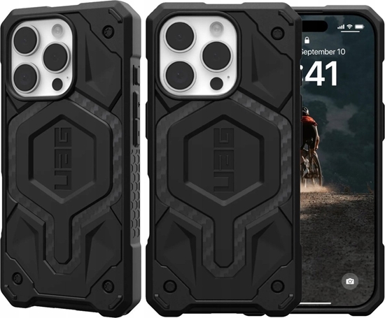 Изображение UAG UAG Monarch - obudowa ochronna do iPhone 16 Pro (carbon fiber)