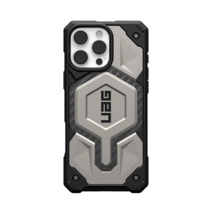 Изображение UAG UAG Monarch Pro Case with MagSafe for iPhone 16 Pro Max - Titanium