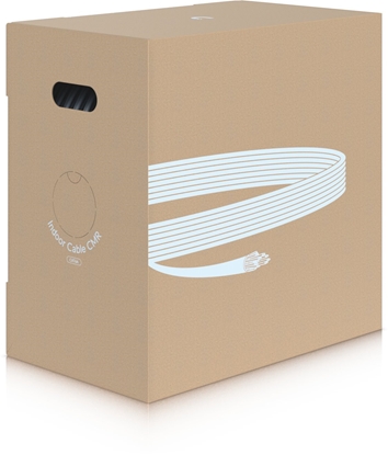 Attēls no Ubiquiti UACC-Cable-C6A-CMR kabel sieciowy Biay 305 m Cat6a U/UTP (UTP)