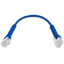 Attēls no UBIQUITI ULTRA-THIN PATCH CABLE WITH BENDABLE BOOTS DESIGNED FOR INSTALLATION FLEXIBILITY / BLUE / 0.3 M