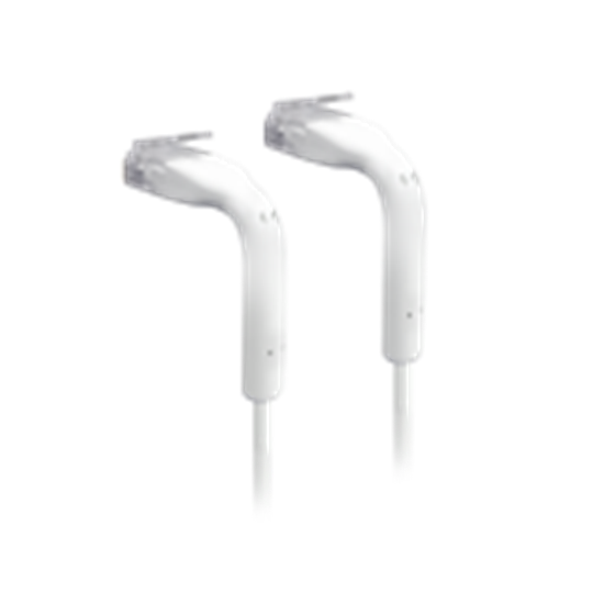 Изображение UBIQUITI ULTRA-THIN PATCH CABLE WITH BENDABLE BOOTS DESIGNED FOR INSTALLATION FLEXIBILITY / WHITE / 0.1 M (50-PACK)