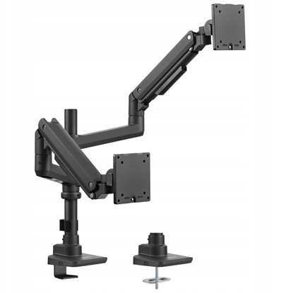 Picture of UCHWYT BIURKOWY DO MONITORA, NA SPRYNIE GAZOWEJ BRATECK-LDT69-C024P BRATECK