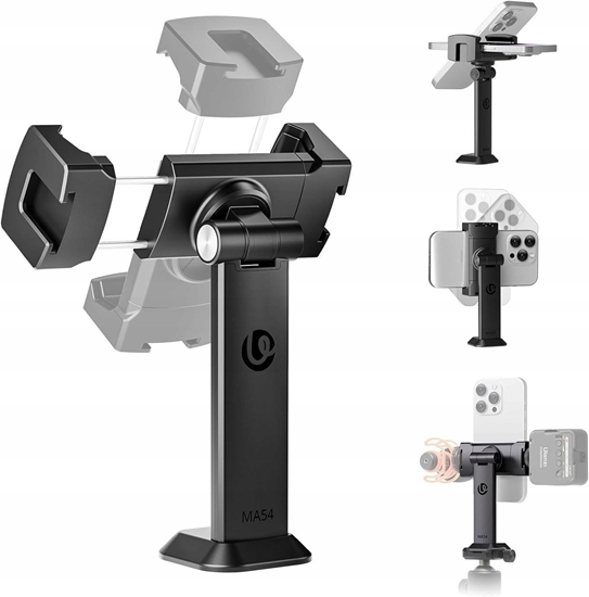 Picture of Uchwyt Na Statyw Gwint 1/4"" Na Telefon 2x Iso Arca Swiss Uka / Ulanzi Ma54