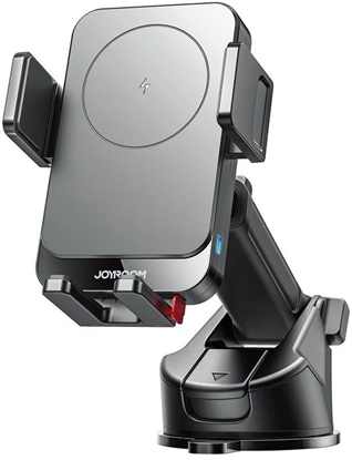 Picture of Uchwyt samochodywy Joyroom JR-ZS241S z adowark indukcyjn na desk rozdzielcz - czarny