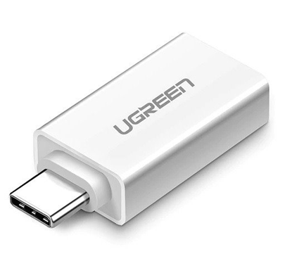 Picture of UGREEN USB-C to USB 3.0 A Female Adapter White