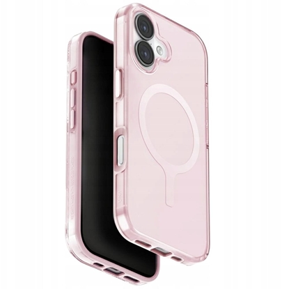 Attēls no UNIQ Clario Case for iPhone 17 Magclick Charging Pink