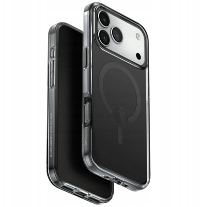 Attēls no UNIQ Clario Case for iPhone 17 Pro Max Magclick Charging Black