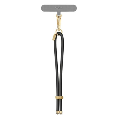Attēls no Uniq UNIQ Coehl Laurel Handstrap universal phone cord for wrist, black/black