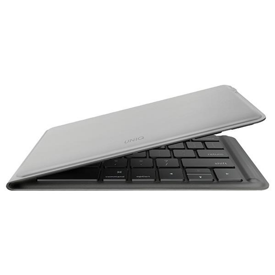 Изображение Klawiatura Uniq UNIQ Forio foldable Bluetooth keyboard grey/chalk grey
