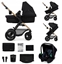 Picture of Universalus veimlis Kinderkraft Moov 2 Air 3in1, Pure Black