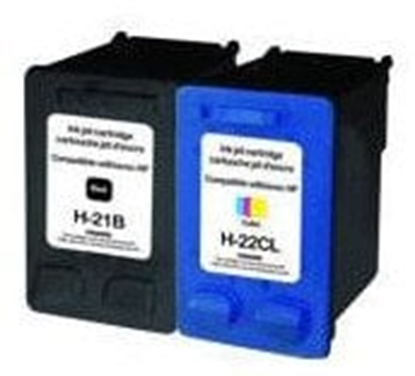 Attēls no UPrint HP 21/22XL Multipaka H-21/22-PACK-UP